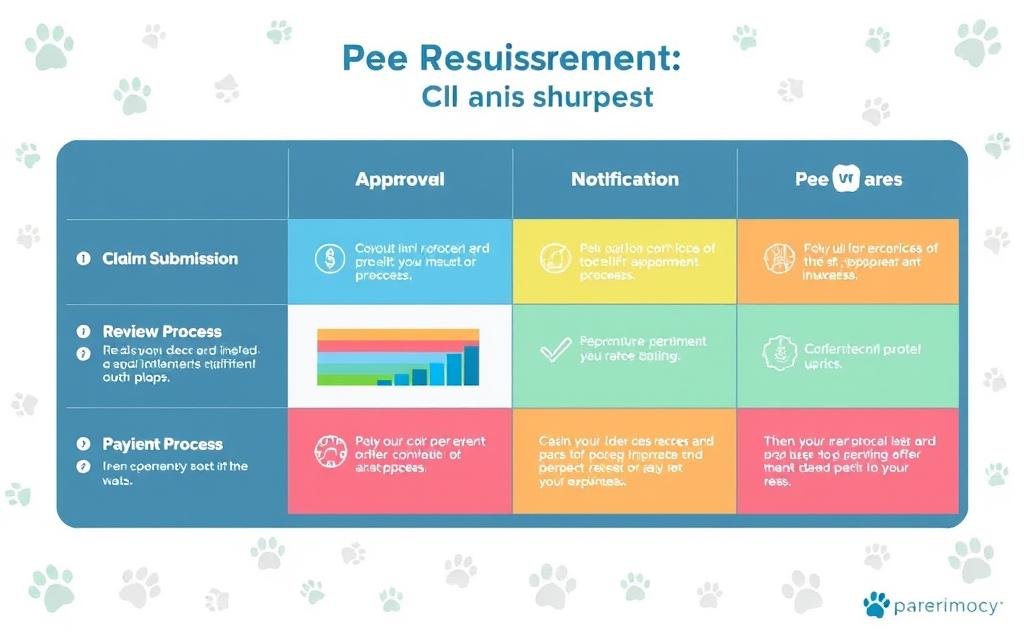 pet insurance claims process table