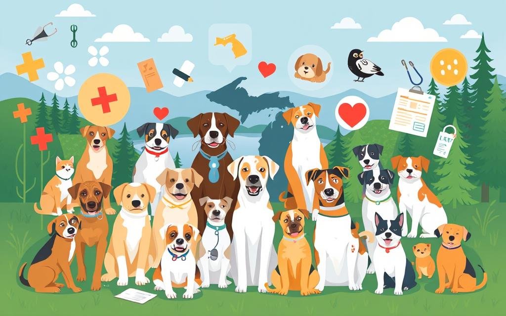 pet insurance coverage options Michigan