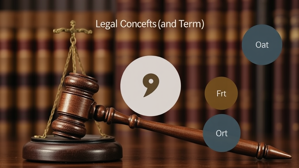 Key Legal Concepts and Terms