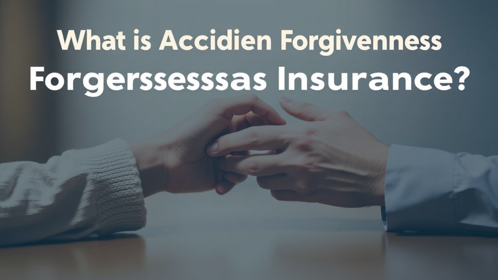 What is Accident Forgiveness Insurance
