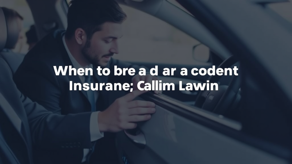 Car Accident Insurance Claim Lawyer: 7 Figure Settlement 3 When to Hire a Car Accident Insurance Claim Lawyer