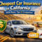 Cheapest Car Insurance in California